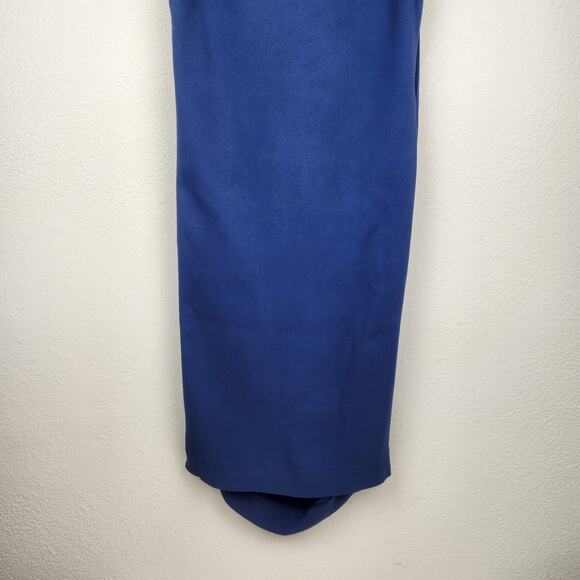 Marta Martino Tati Dress in Blue Size 38 Italian US Small Cowl Neck Sleeveless - Picture 6 of 9